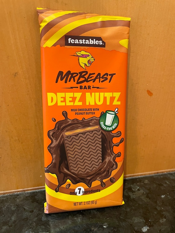 Mr Beast Feastables Chocolate Bar NEW All Flavours Available -  Denmark
