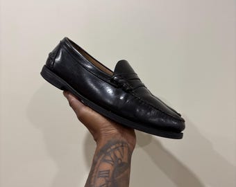 Vintage Leather Penny Loafers