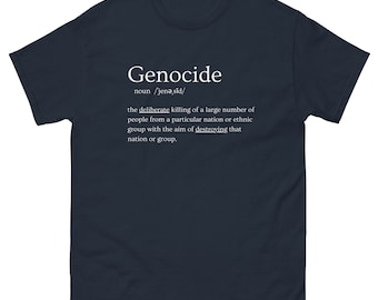 Men's classic tee Genocide