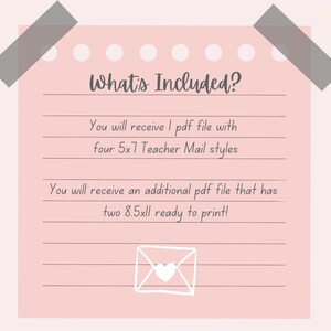 VGoghex Teacher Mail Stationery - Notecards For Positive Messages To Students - View #4