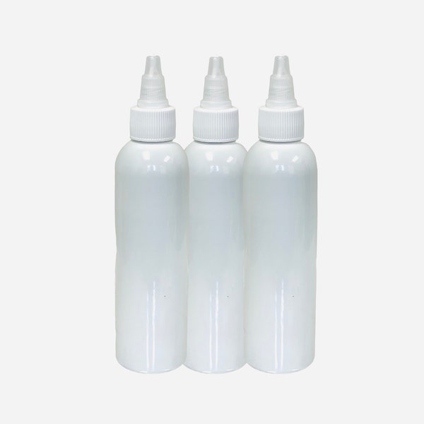 White PET Bullet Bottles With Spout 20/410 & 24/410