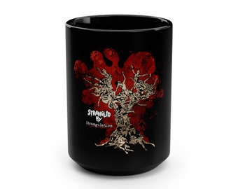SBS- Human Meat Tree - Black Mug, 15oz