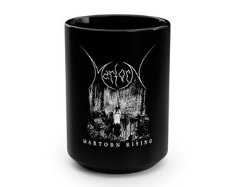 MARTORN - MARTORN RISING - Black Mug, 15oz