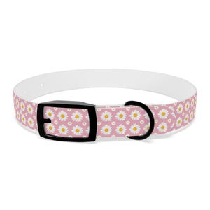 Floral Dog Collar, Cute Pet Accessory, Dog Collar for Small Dogs, Spring Floral Dog Collar, Gift for Dog Lovers
