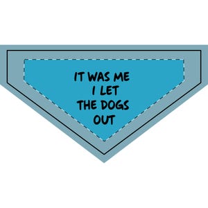 Funny Clip-on Pet Bandana for Dogs, Pet Accessories, Dog Fashion, Cute Dog Gifts, Fun Pet Costumes, Dog Bandana for Celebrations