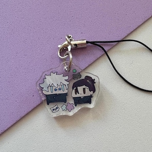 Jujutsu Kaisen | JJK Gojo and Geto Small Acrylic Phone Charm