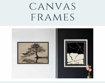 Canvas Frames - Upgrade Your Art Print To Be Printed Onto Canvas!