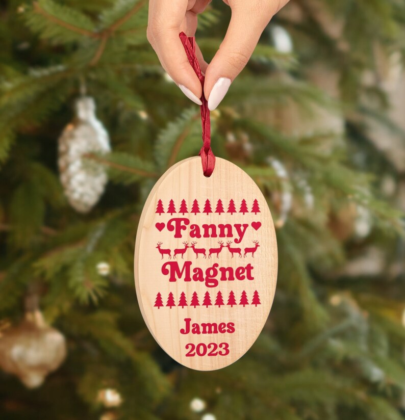 Fanny Ornament Xmas 2023 Ornament Naughty Ornament Etsy