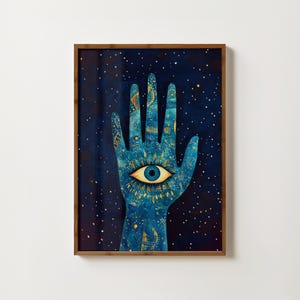 Evil Eye Print Schutzamulett Meditation Kunst Nazar Print Schutzamulett Evil Eye Minimalist Art Wandbilder Kunst Evil Eye Evil Eye