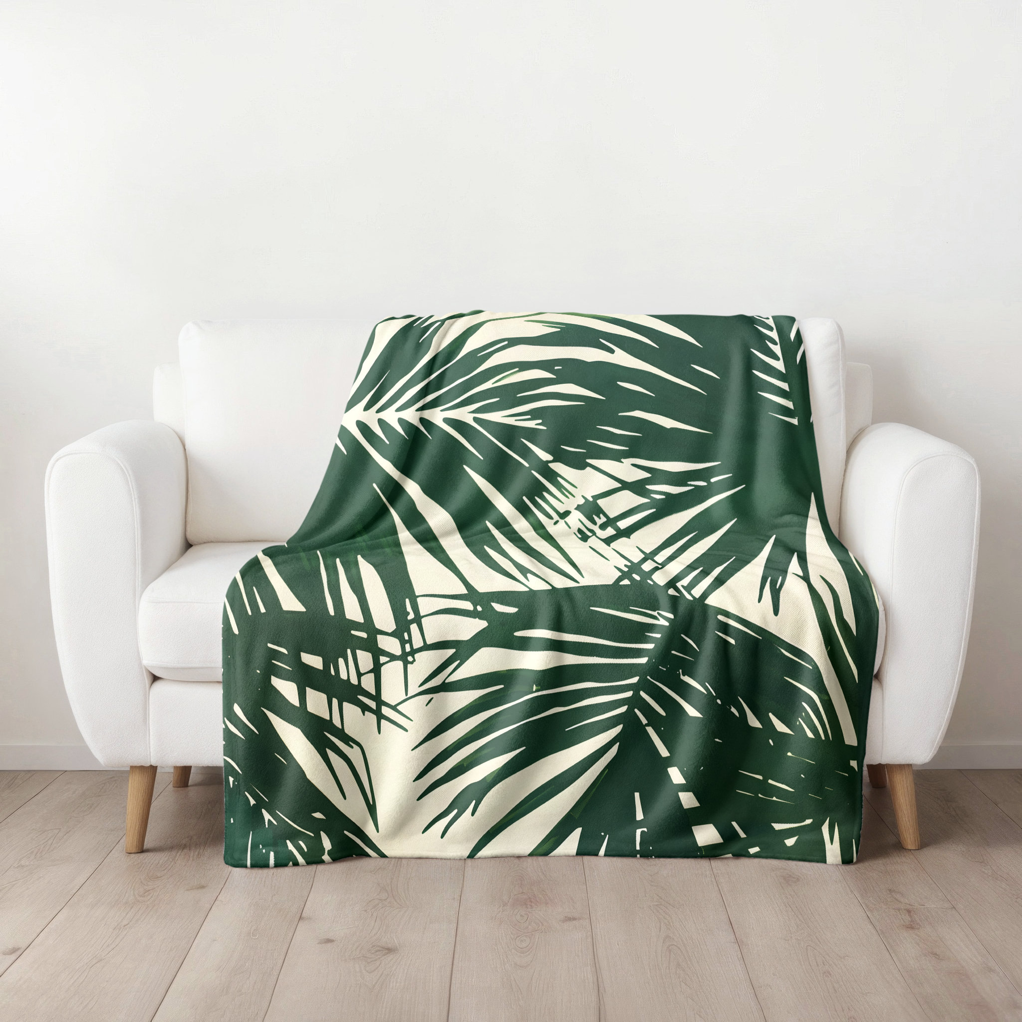Palm leaf blanket sale