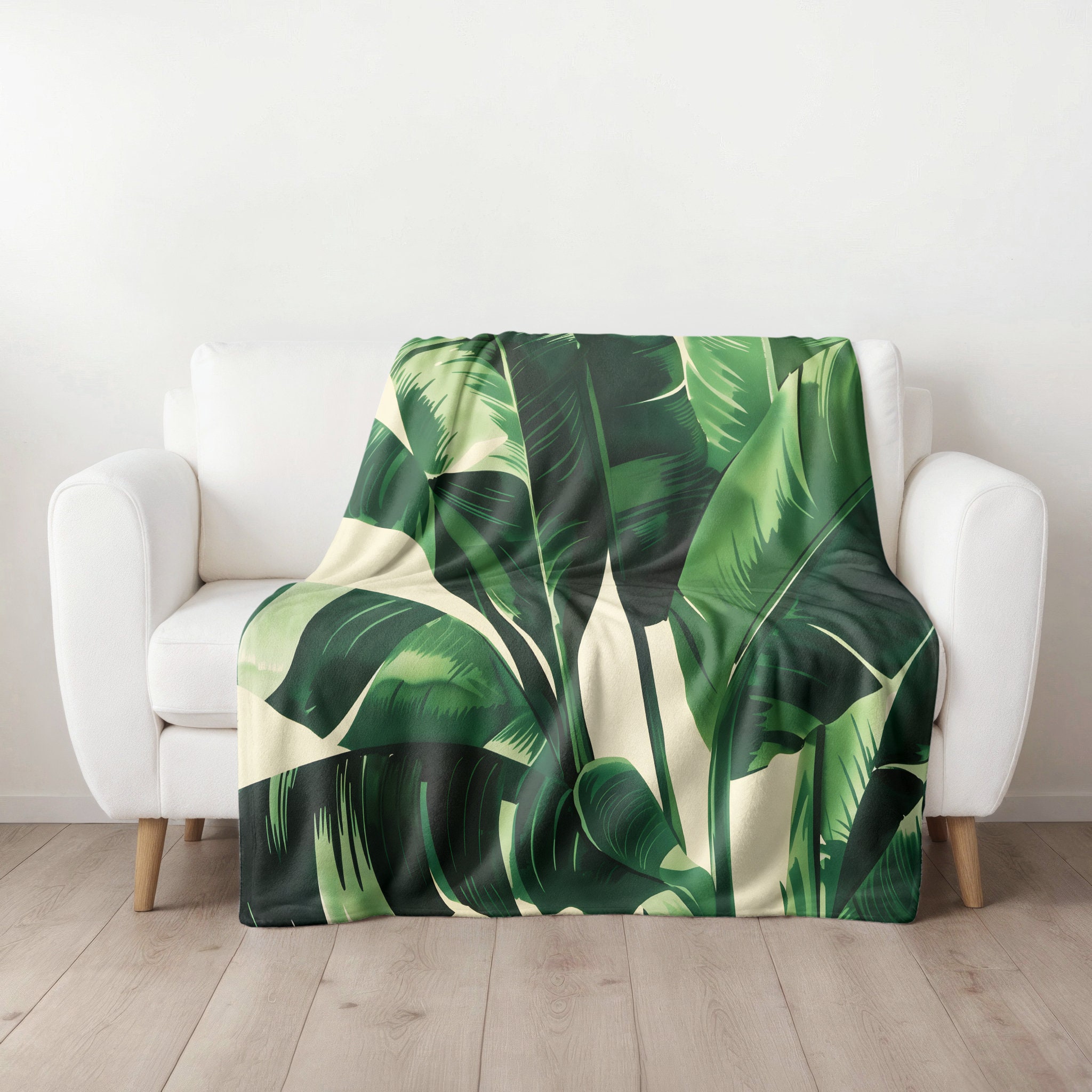 Palm print blanket hotsell
