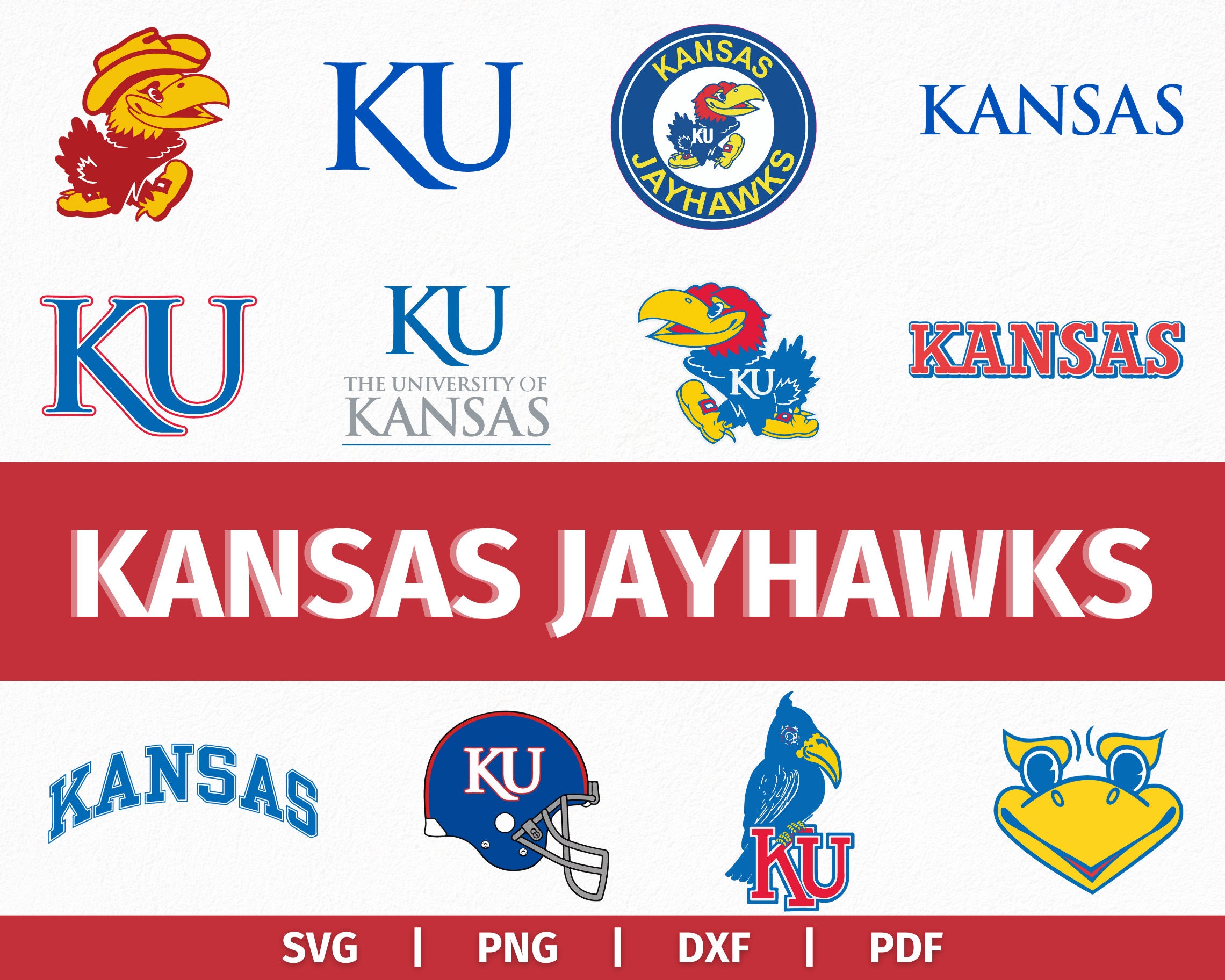 Jayhawk SVG Cricut Cut Files Dxf Eps Png Svg Etsy