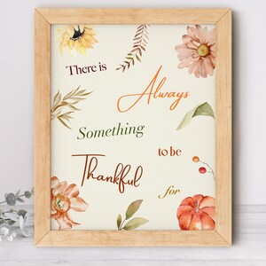 To be thankful digital download printable