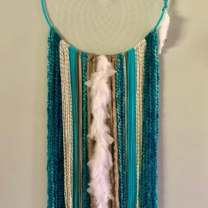 Dreamcatcher healing, house protection, Step daughter gift, Gift for birth, Baby room decor ideas, crystal dreamcatcher, Gift for baby girl