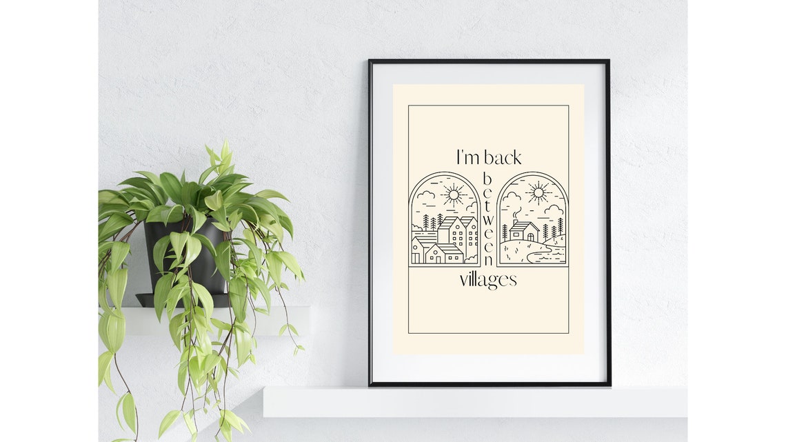 Noah Kahan Poster the View Between Villages Lyric Poster Etsy Canada Noah Kahan Poster the View Between Villages Lyric Poster Etsy Canada