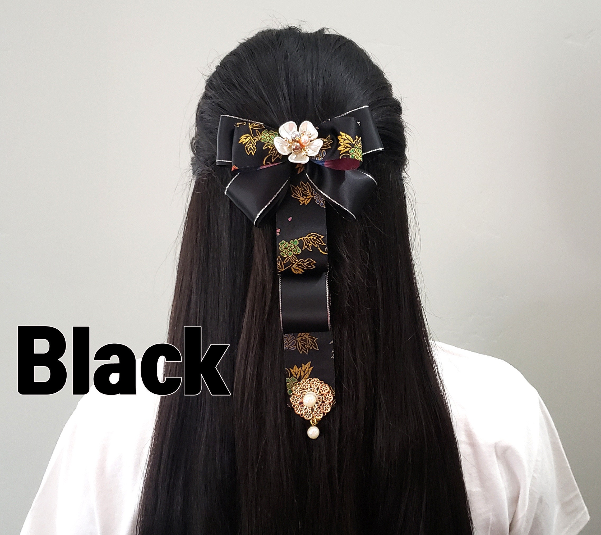 Daenggi 댕기 Traditional Korea Hair Accessories Korean Hanbok Etsy