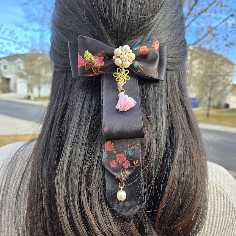 Acessórios para Hanbok coreano daenggi 댕기 Acessórios tradicionais coreanos para cabelo Danggi - Presente de Ano Novo - imagem 11