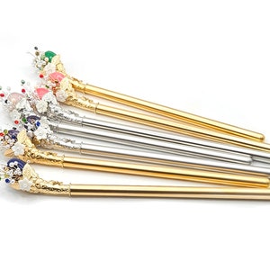 Korean Traditional Hair Pin - Binyeo Stick Hanbok Accessory -  ornament Queen&#39;s Hair 비녀