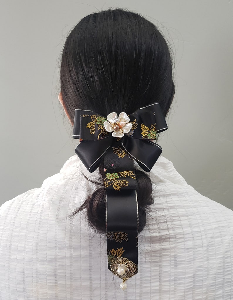 Daenggi 댕기 Traditional Korea Hair Accessories Korean Hanbok Etsy