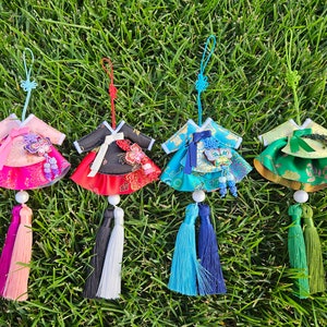 Korea Tassel knot Norigae Accessory for Hanbok-Wedding photo 노리개 - Leevelybows