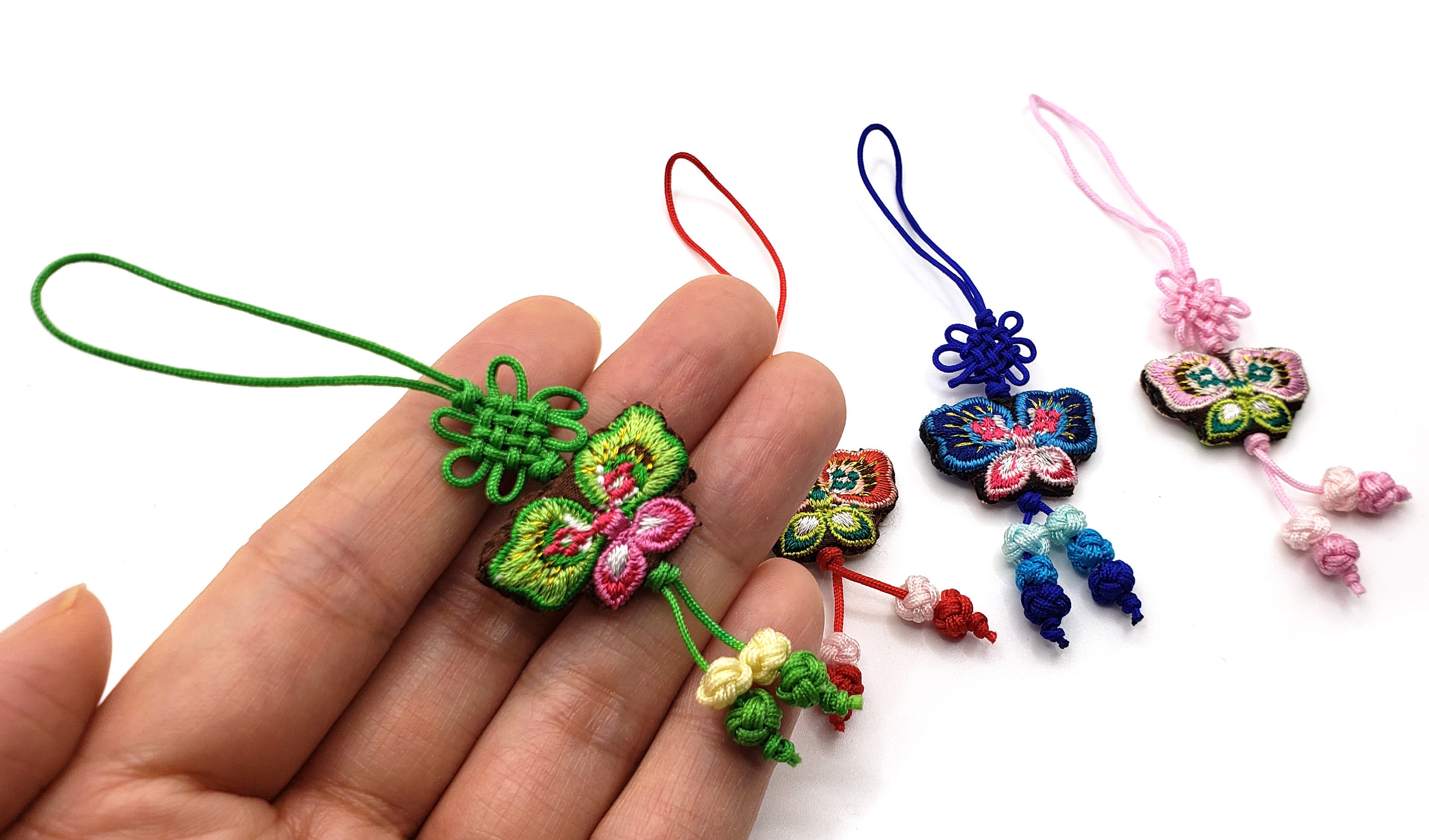 4 of Mini Tassel Norigae Accessory Hanbok 노리개 Korea Key Chain