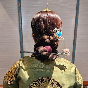Korean Traditional Hair Accessory Pin Binyeo Stick Hanbok-  ornament Queen&#39;s Hair 비녀