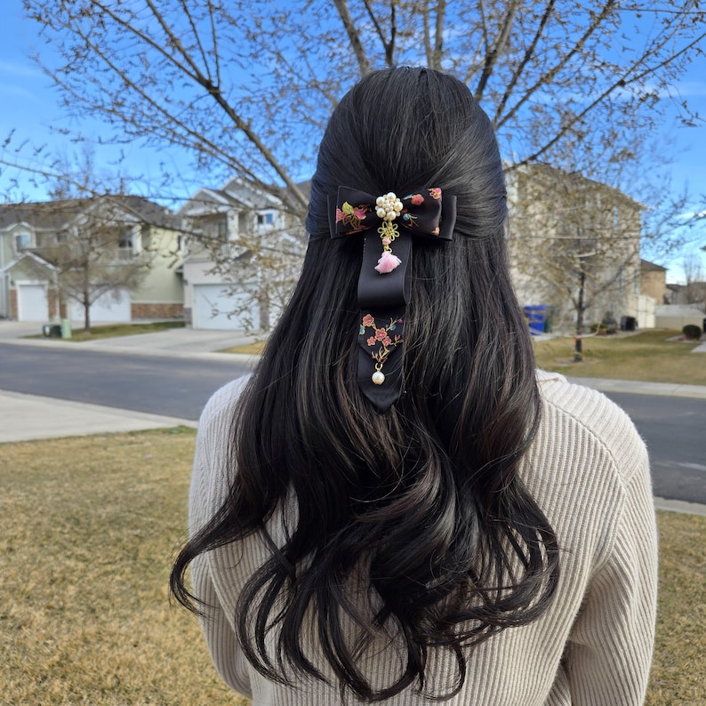Acessórios para Hanbok coreano daenggi 댕기 Acessórios tradicionais coreanos para cabelo Danggi - Presente de Ano Novo - imagem 2