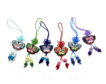 4 of Mini Tassel Norigae Accessory Hanbok 노리개 Korea Key chain Bag charm