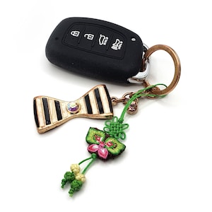 4 of Mini Tassel Norigae Accessory Hanbok 노리개 Korea Key chain Bag charm image 8