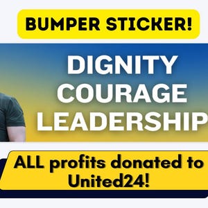 Zelensky Support Ukraine Bumper Sticker