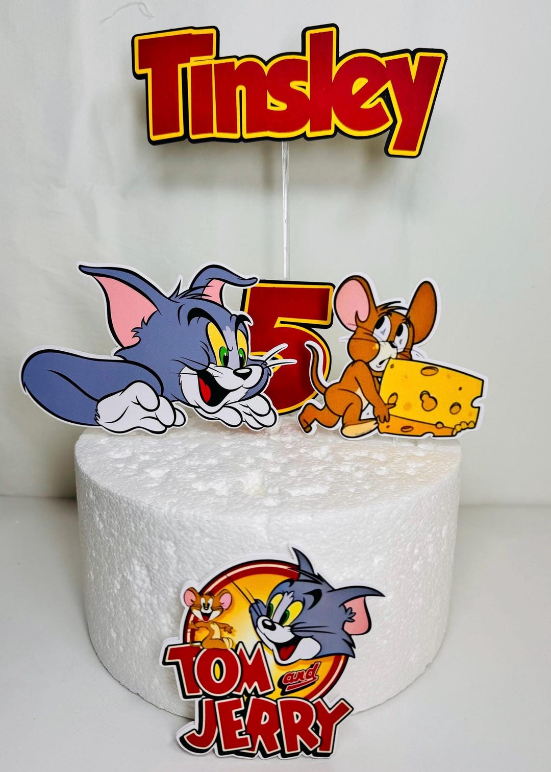 Geburtstagskerze Rosa Maus - Cartoon Zahlenkerze Für Torte & Cupcakes