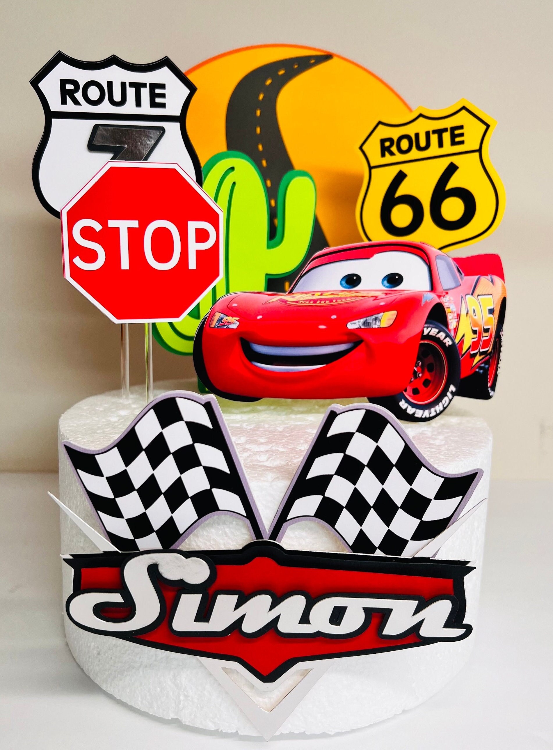 disney cars toppers