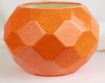 Vintage Geometric or Geodome Style Pottery