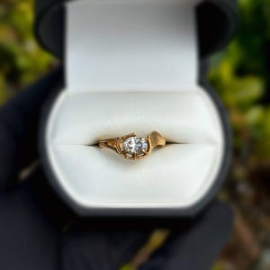 18k 750 Gold Ring - Etsy