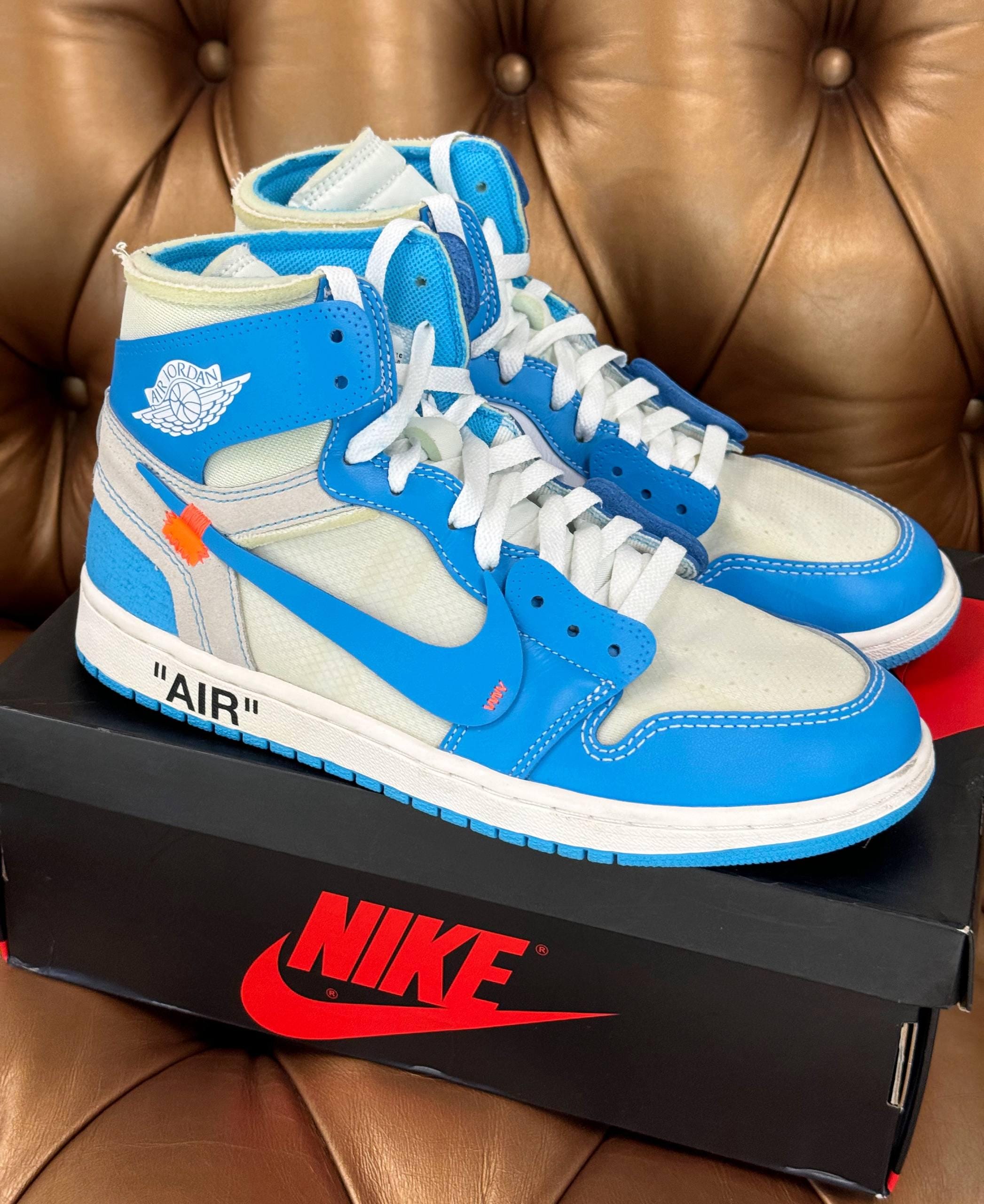 Sample Jordan 1 Retro OG off White High UNC Size 9 Pre-owned