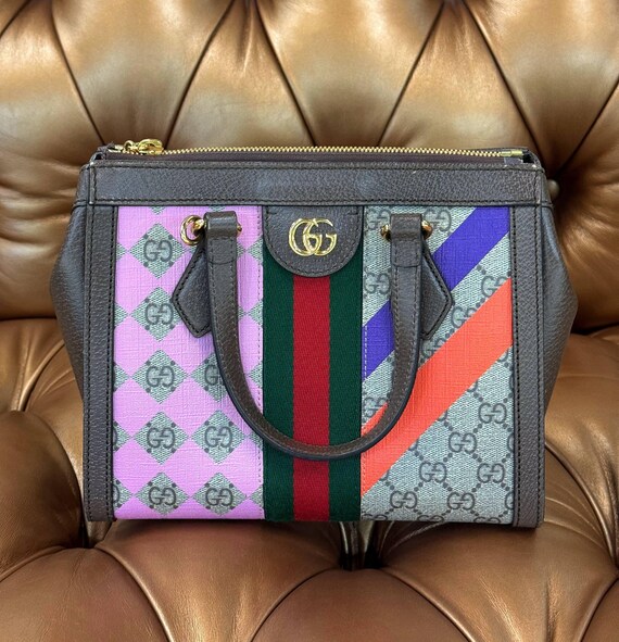 GUCCI GGスプリーム モノグラム エクエストリアン ウェブ