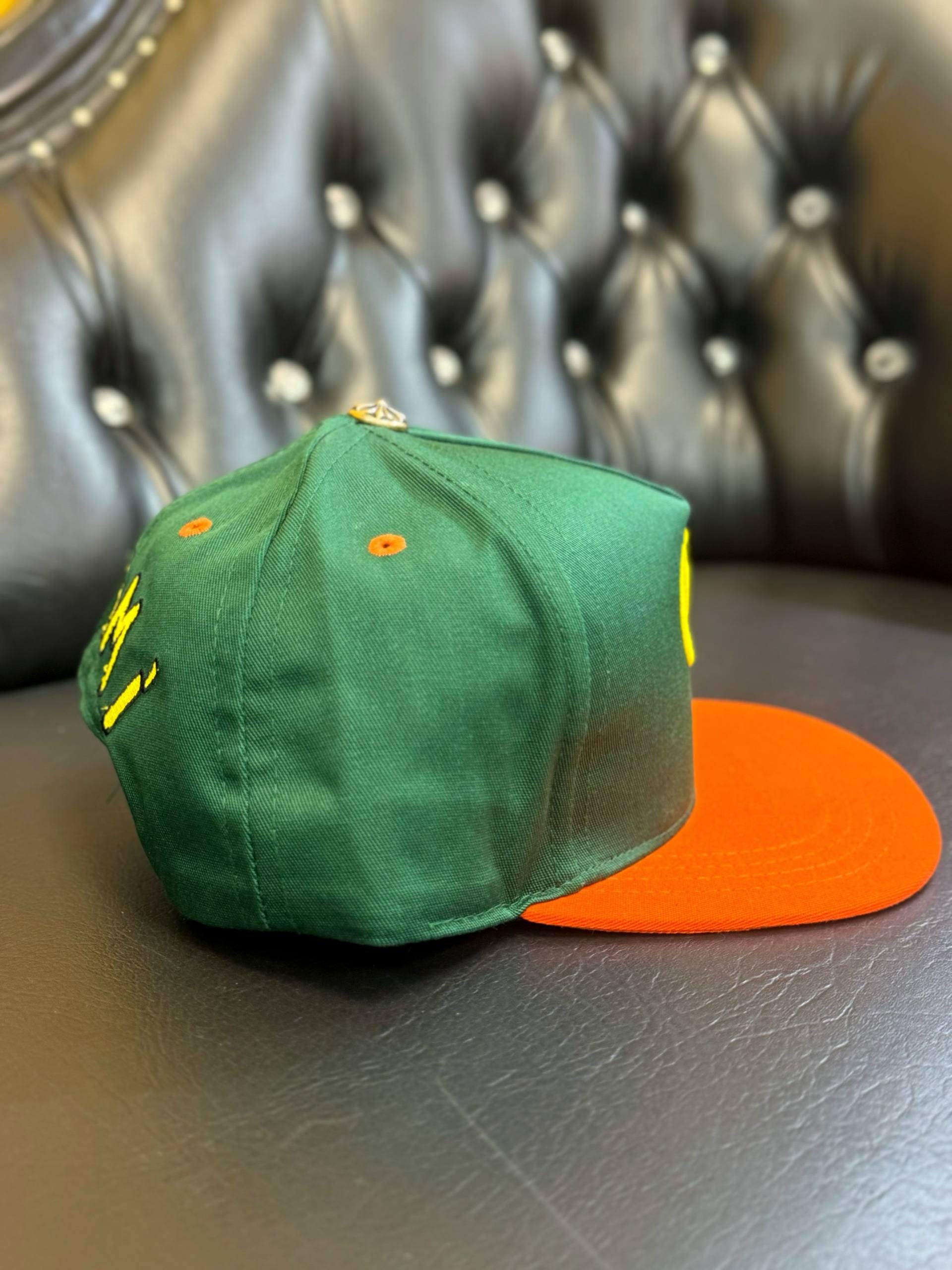 帽子 CHROME HEARTS CH BASEBALL CAP MIAMI Brand New CH Chrome Hearts Miami Exclusive Green & Orange
