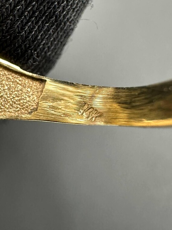 14k yellow solid gold Multi-Colored Cocktail Gem … - image 5