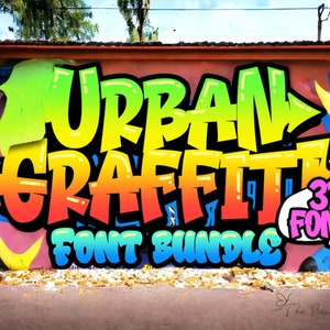 Carattere Graffiti: 31 caratteri Graffiti urbani per stile carattere stradale e design accattivanti