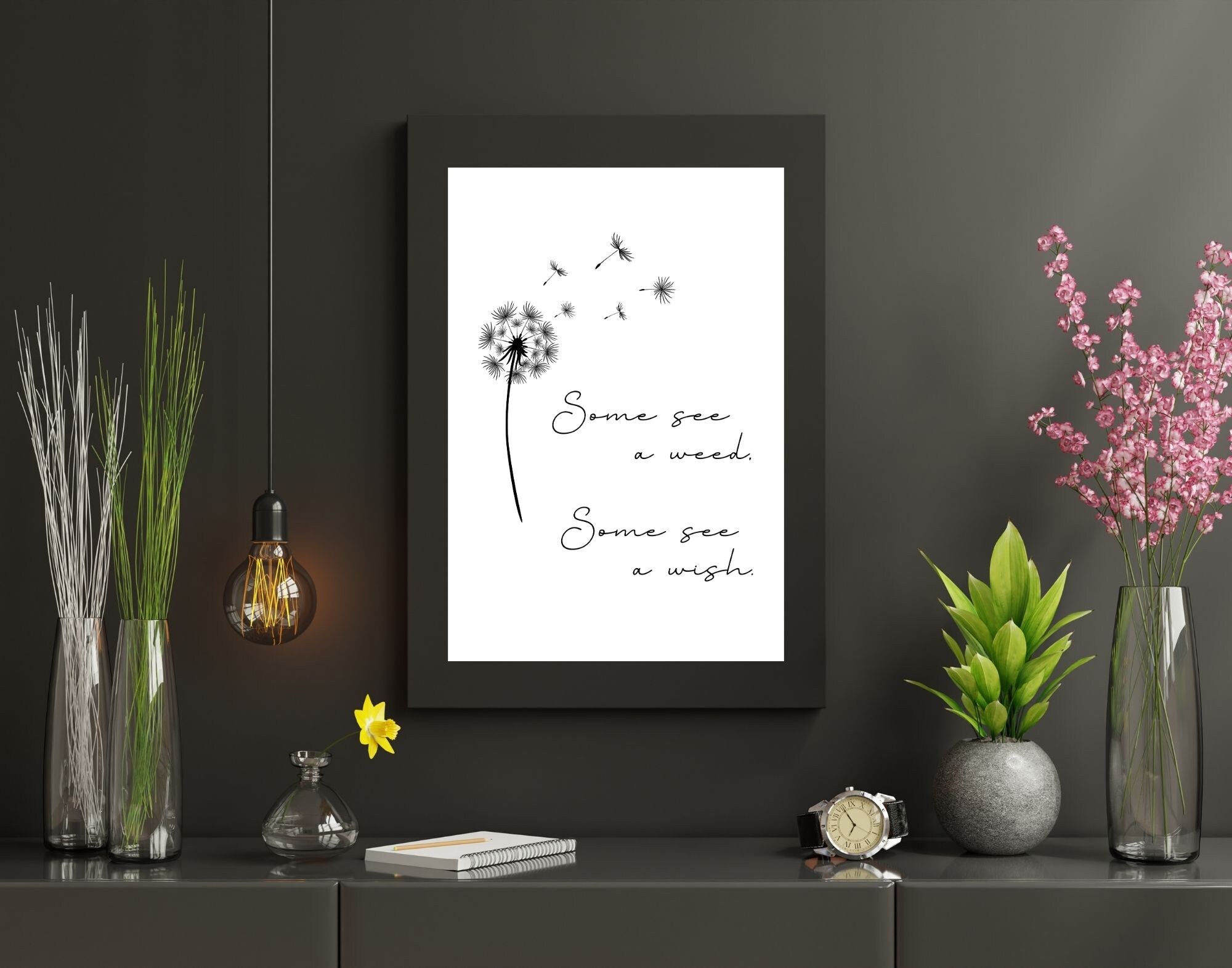 Printable Inspirational Wall Art Quote Printable Wall Decor ...