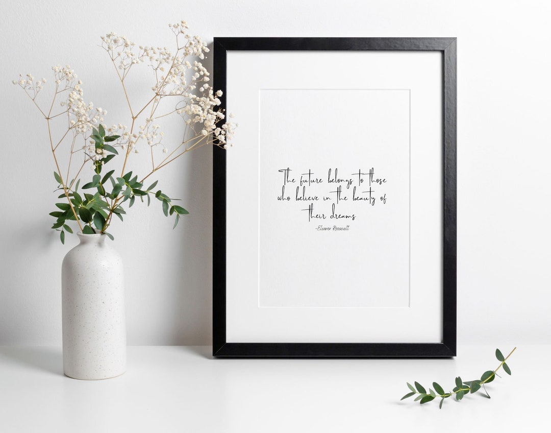 Printable Wall Art Quote Famous Wall Decor Minimalist Wall Art Famous