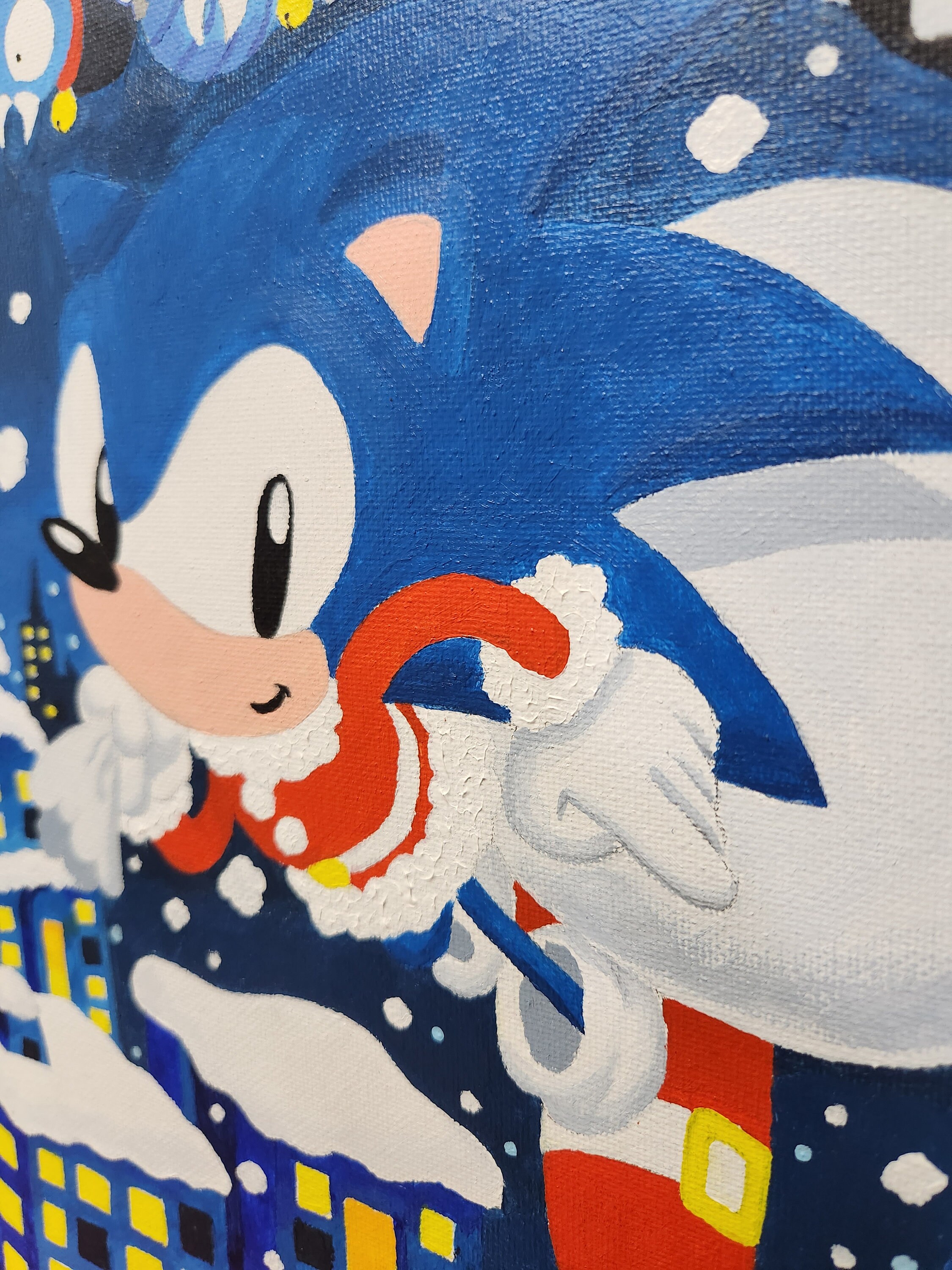 SONIC CD, an art acrylic by RXGE ART - INPRNT