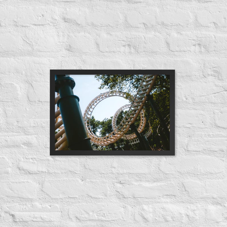Python Framed Print - Efteling | Multi-Size