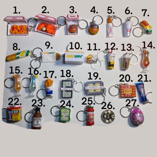 Mini Brands Keychains Etsy