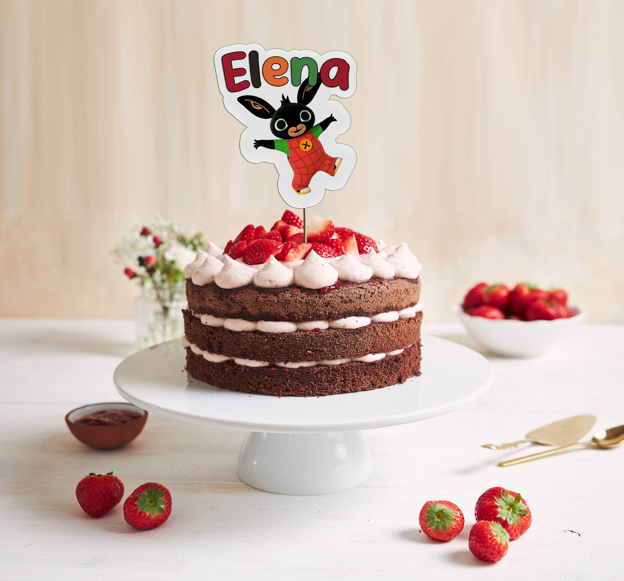 Bing cake topper -  Italia
