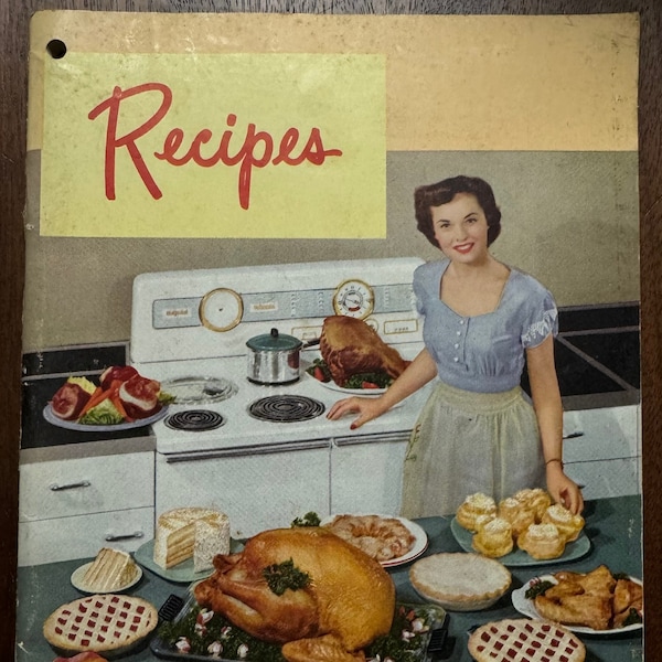1950 Recipes for your Hotpoint Electric Range Cookbook