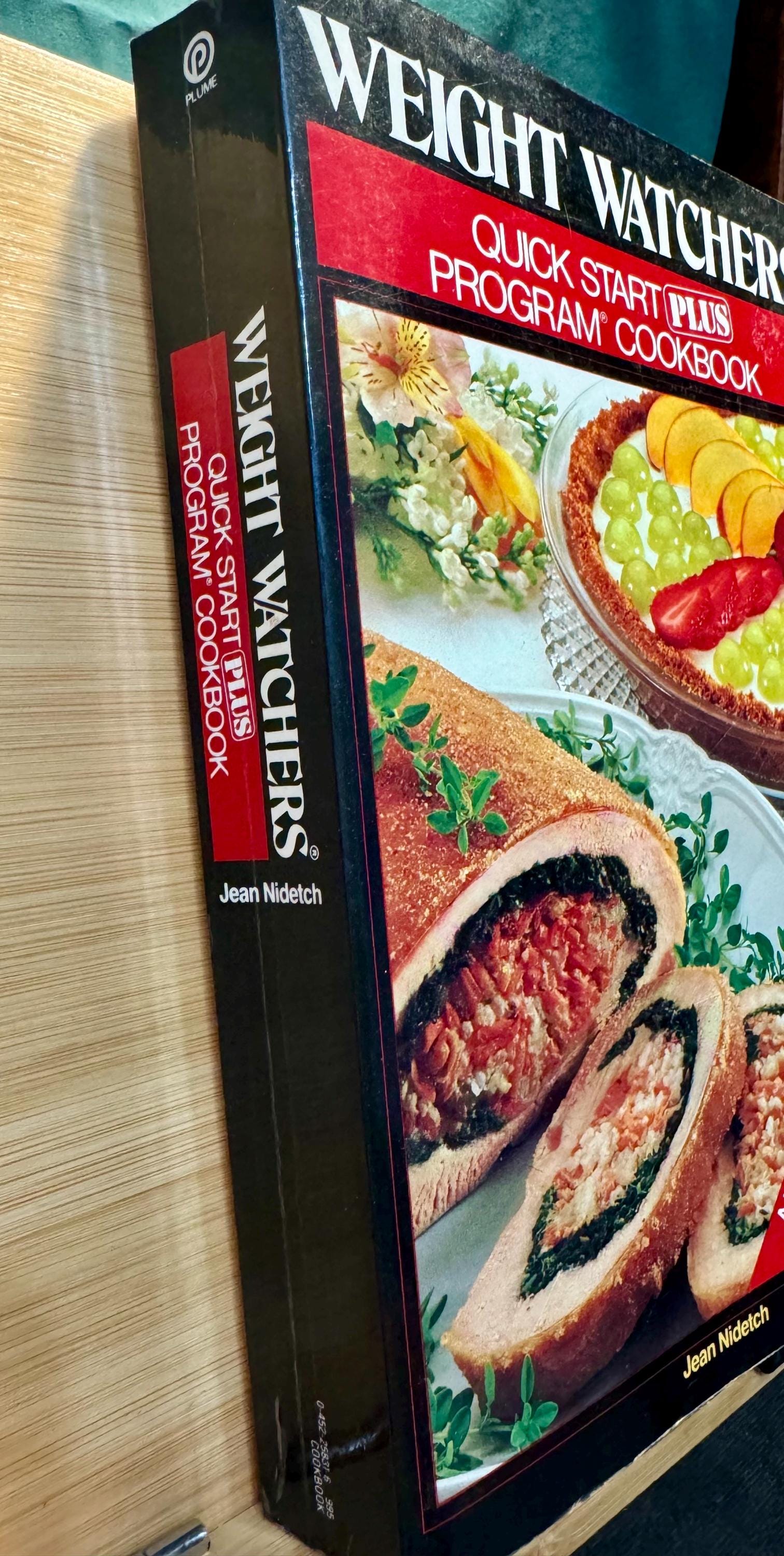 1986 Weight Watchers Quick Start Plus Program Cookbook Etsy