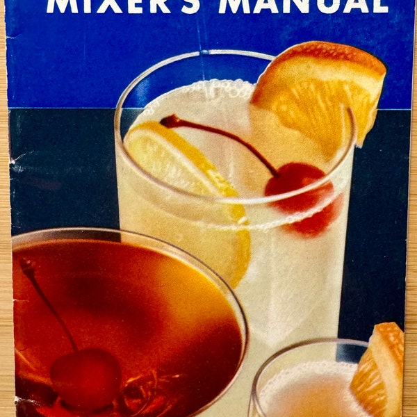 1950s Fleischmann's Mixer's Manual Booklet