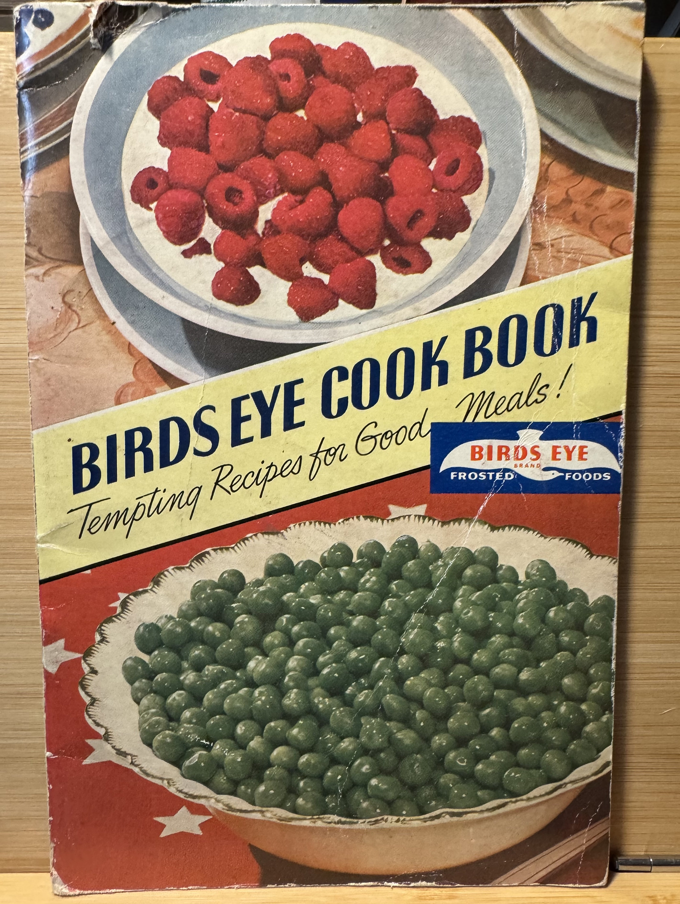1941 Birds Eye Cook Book Tempting Recipes for Good Meals