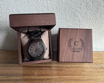 Personalized Wood Watch,Personalized Wooden Watch, Personalized Watch, Engraved Watch, Engraved Wood Watch, Mens Wood Watch, Gifts for Him,